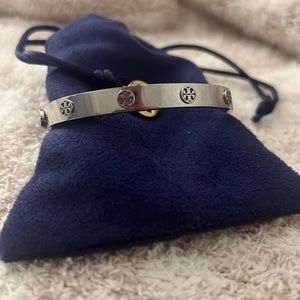 Tory Burch Miller Stud Hinge bracelet 7mm